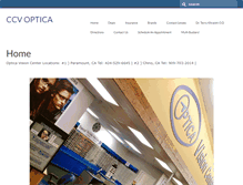 Tablet Screenshot of ccvoptica.com